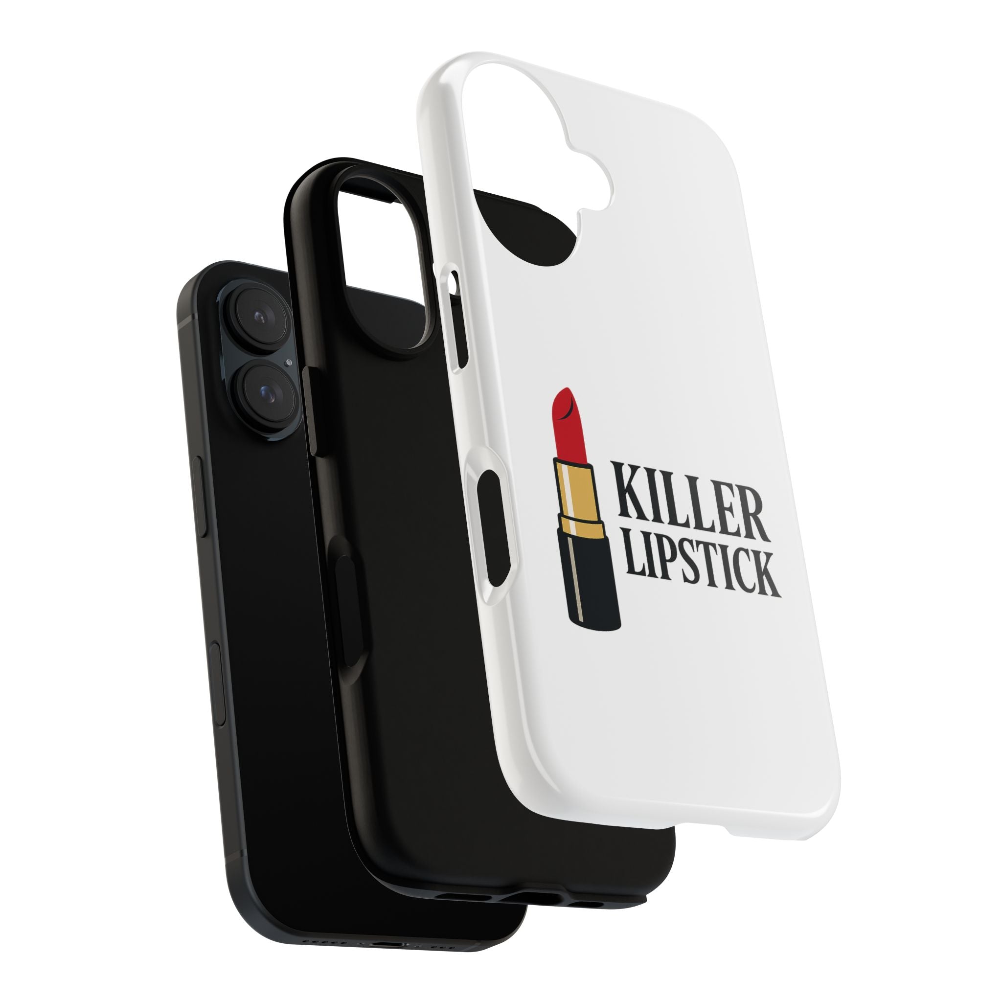 Killer Lipstick Phone Case, Tough Cases, Makeup Lover Gift, Fashion Accessory, Lipstick Lover, Unique Phone Cover