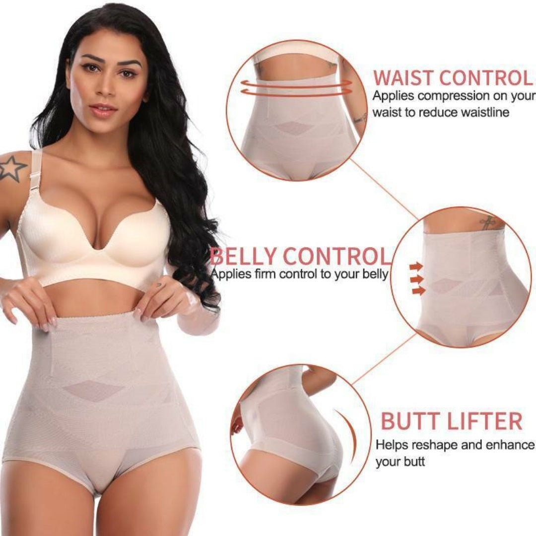Sculpting High-Waist Shapewear Shorts Tummy control Seamless Fit